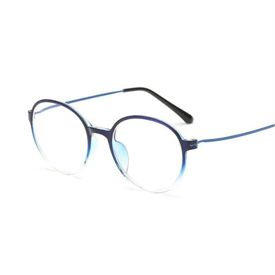 width-135  TR90 alloy frame anti-blue ray transparent glasses for men women students games office computer mirror 19001
