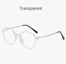 Load image into Gallery viewer, width-135  TR90 alloy frame anti-blue ray transparent glasses for men women students games office computer mirror 19001