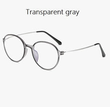 Load image into Gallery viewer, width-135  TR90 alloy frame anti-blue ray transparent glasses for men women students games office computer mirror 19001