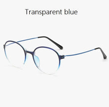 Load image into Gallery viewer, width-135  TR90 alloy frame anti-blue ray transparent glasses for men women students games office computer mirror 19001
