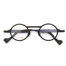 Load image into Gallery viewer, women Round Titanium eyeglass frames men Retro Light Fashion Hipster metal Optical glasses frames Rx Eyewear Vintage Spectacles