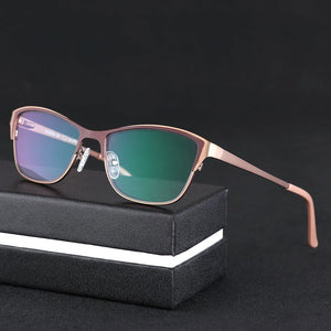0 -0.50 -0.75 -175 -5.5 -6 Metal frame Photochromic Sunglasses Chameleon Lens Myopia Glasses Women Short-sighted Eyeglasses