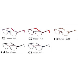 0 -0.50 -0.75 -175 -5.5 -6 Metal frame Photochromic Sunglasses Chameleon Lens Myopia Glasses Women Short-sighted Eyeglasses