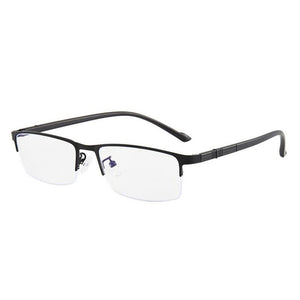 0 -1.0 -1.5 -2.0 -2.5 -3.0 -3.5 -4.0 Blue Light Blocking Square Myopia Glasses Finished Half Frame Prescription Myopes Lunettes
