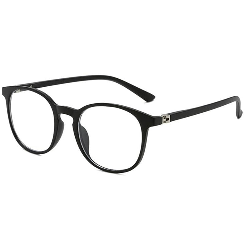 0 -1.0 A -4.0 Occhiali miopia con finitura anti-luce blu Donna Uomo Occhiali da vista miopi con blocco della luce blu Cornice nera sabbia 