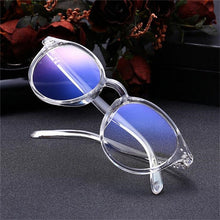 Carica l&#39;immagine nel visualizzatore di Gallery, 0 -1 -1.5 -2.0 To -4.0  Round Myopia Glasses Finished Women Men Short-sight Eyewear Prescription Spectacles Transparent Frame