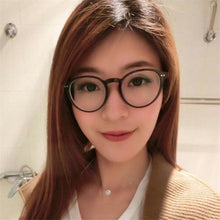 Carica l&#39;immagine nel visualizzatore di Gallery, 0 -1 -1.5 -2.0 To -4.0  Round Myopia Glasses Finished Women Men Short-sight Eyewear Prescription Spectacles Transparent Frame