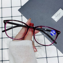 Carica l&#39;immagine nel visualizzatore di Gallery, 0 -1 -1.5 -2 -2.5 -3 -3.5 -4 -4.5 -5.0 -5.5 -6.0 Classic Rivets Myopia Glasses With Degree Women Men Black Glasses Frame