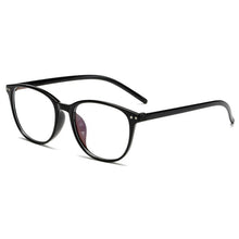 Carica l&#39;immagine nel visualizzatore di Gallery, 0 -1 -1.5 -2 -2.5 -3 -3.5 -4 -4.5 -5.0 -5.5 -6.0 Classic Rivets Myopia Glasses With Degree Women Men Black Glasses Frame