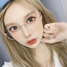 Carica l'immagine nel visualizzatore di Gallery, 0~10.00 Women Blue Light Prescription Cat Eye Glasses Clear Computer Myopia Net Celebrity Lentes Opticos