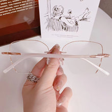 Carica l'immagine nel visualizzatore di Gallery, 0~10.00 Women Blue Light Prescription Cat Eye Glasses Clear Computer Myopia Net Celebrity Lentes Opticos