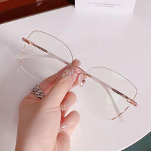 Carica l'immagine nel visualizzatore di Gallery, 0~10.00 Women Blue Light Prescription Cat Eye Glasses Clear Computer Myopia Net Celebrity Lentes Opticos