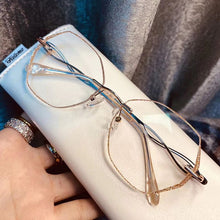 Load image into Gallery viewer, 0~1000 Prescription Glasses Women Rimless Eyeglasses Customized Myopia Hyperopia Glasses Diopters Prescription Lens