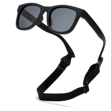 Load image into Gallery viewer, 0-18 Months Newborn Baby Bendable Flexible Polarized Sunglasses with Strap for Infant Boys Girls Gift