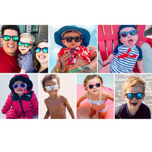 Load image into Gallery viewer, 0-18 Months Newborn Baby Bendable Flexible Polarized Sunglasses with Strap for Infant Boys Girls Gift
