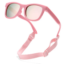 Load image into Gallery viewer, 0-18 Months Newborn Baby Bendable Flexible Polarized Sunglasses with Strap for Infant Boys Girls Gift