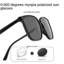 Load image into Gallery viewer, -0.5 -1.0 -1.5 TO -6.0 Myopia Sunglasses Diopter Polarized Sun Glasses for Nearsighted Men Women Myopic Shades