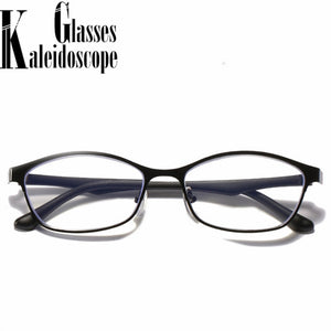 -0.5 -1.5 2.0 2.5 to -6 Finished Myopia Glasses Women Business Nearsighted Glasses Computer Anti Blue Light Prescription Eyewear