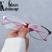 Load image into Gallery viewer, -0.5 -1.5 2.0 2.5 to -6 Finished Myopia Glasses Women Business Nearsighted Glasses Computer Anti Blue Light Prescription Eyewear