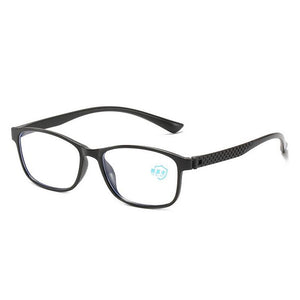 0 -50 -100 -150 To -600 Square Nearsighted Glasses Finished Full Frame Short-sight Eyewear Prescription Spectacles Black Frame