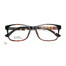 Load image into Gallery viewer, 003 ULTEM square shape optical myopia Hyperopia eyeglasses frame with magnetic clip on removable polarized sunglasses for men