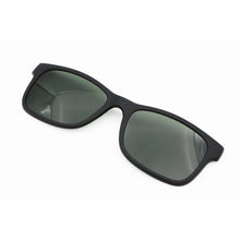 Load image into Gallery viewer, 003 ULTEM square shape optical myopia Hyperopia eyeglasses frame with magnetic clip on removable polarized sunglasses for men