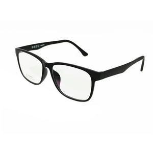011 ULTEM square shape optical myopia Hyperopia eyeglasses frame with megnatic clip on removable polarized sunglasses for men