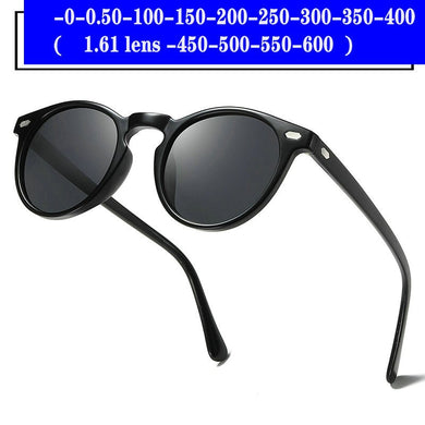 019 Myopia polarized sunglasses Unisex pilot Vintage Sun Glasses Brand Prescription minus Sunglasses retro For Women Men FML