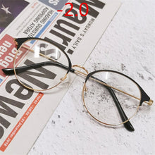 Load image into Gallery viewer, -1.0 1.5 2.0 2.5 3.0 3.5 4.0 Finished Myopia Glasses Women Men Retro Prescription Glasses Students Shortsighted Eyewear Minus