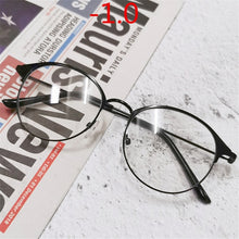 Load image into Gallery viewer, -1.0 1.5 2.0 2.5 3.0 3.5 4.0 Finished Myopia Glasses Women Men Retro Prescription Glasses Students Shortsighted Eyewear Minus