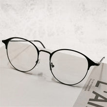 Load image into Gallery viewer, -1.0 1.5 2.0 2.5 3.0 3.5 4.0 Finished Myopia Glasses Women Men Retro Prescription Glasses Students Shortsighted Eyewear Minus