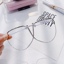 Carica l&#39;immagine nel visualizzatore di Gallery, -1.0 1.5 2.0 2.5 3.0 3.5 4.0 Finished Glasses Men Women Polygonal Eyeglasses Frame Retro Trend Spectacles Nearsighted Eyeglass