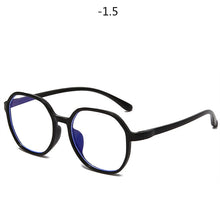 Load image into Gallery viewer, -1.0 -1.5 -2.0 -2.5 -3.0 -3.5 -4.0 to -6 Finished Myopia Glasses Women Men Polygon Eyewear Students Short-sight Eyeglasses Minus