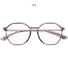 Load image into Gallery viewer, -1.0 -1.5 -2.0 -2.5 -3.0 -3.5 -4.0 to -6 Finished Myopia Glasses Women Men Polygon Eyewear Students Short-sight Eyeglasses Minus