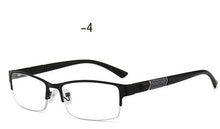 Load image into Gallery viewer, -1 -1.5 -2 -2.5 -3 -3.5 -4 -4.5  Myopia Glasses Men Retro Metal Frame Square Students Myopia Glasses Frame