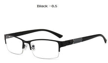 Load image into Gallery viewer, -1 -1.5 -2 -2.5 -3 -3.5 -4 -4.5  Myopia Glasses Men Retro Metal Frame Square Students Myopia Glasses Frame For Women 2020