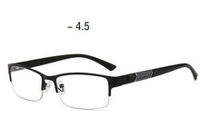 Load image into Gallery viewer, -1 -1.5 -2 -2.5 -3 -3.5 -4 -4.5  Myopia Glasses Men Retro Metal Frame Square Students Myopia Glasses Frame For Women 2020