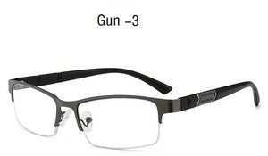 -1 -1.5 -2 -2.5 -3 -3.5 -4 -4.5  Myopia Glasses Men Retro Metal Frame Square Students Myopia Glasses Frame For Women 2020