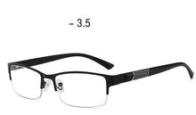 Load image into Gallery viewer, -1 -1.5 -2 -2.5 -3 -3.5 -4 -4.5  Myopia Glasses Men Retro Metal Frame Square Students Myopia Glasses Frame For Women 2020