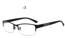 Load image into Gallery viewer, -1 -1.5 -2 -2.5 -3 -3.5 -4 -4.5  Myopia Glasses Men Retro Metal Frame Square Students Myopia Glasses Frame For Women 2020