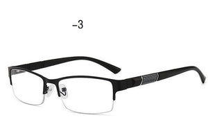 -1 -1.5 -2 -2.5 -3 -3.5 -4 -4.5  Myopia Glasses Men Retro Metal Frame Square Students Myopia Glasses Frame For Women 2020