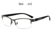 Load image into Gallery viewer, -1 -1.5 -2 -2.5 -3 -3.5 -4 -4.5  Myopia Glasses Men Retro Metal Frame Square Students Myopia Glasses Frame For Women 2020