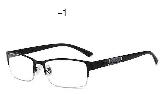 -1 -1.5 -2 -2.5 -3 -3.5 -4 -4.5  Myopia Glasses Men Retro Metal Frame Square Students Myopia Glasses Frame For Women 2020