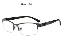 Load image into Gallery viewer, -1 -1.5 -2 -2.5 -3 -3.5 -4 -4.5  Myopia Glasses Men Retro Metal Frame Square Students Myopia Glasses Frame For Women 2020