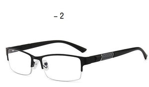 -1 -1.5 -2 -2.5 -3 -3.5 -4 -4.5  Myopia Glasses Men Retro Metal Frame Square Students Myopia Glasses Frame For Women 2020