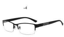 Load image into Gallery viewer, -1 -1.5 -2 -2.5 -3 -3.5 -4 -4.5  Myopia Glasses Men Retro Metal Frame Square Students Myopia Glasses Frame For Women 2020