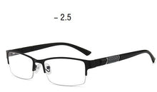 Load image into Gallery viewer, -1 -1.5 -2 -2.5 -3 -3.5 -4 -4.5  Myopia Glasses Men Retro Metal Frame Square Students Myopia Glasses Frame For Women 2020
