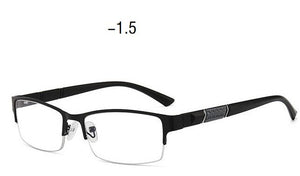 -1 -1.5 -2 -2.5 -3 -3.5 -4 -4.5  Myopia Glasses Men Retro Metal Frame Square Students Myopia Glasses Frame For Women 2020