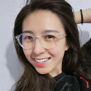 -1 -1.5 -2 -2.5 -3 -3.5 -4 Rivets Myopia Glasses with degree Women Men Short-sight Eyewear Black and Transparent Frame