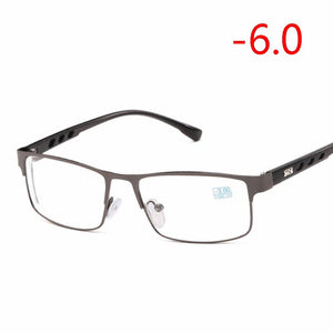 -1 -1.5 -2 -2.5 -3 -3.5 -4 A -6.0 Occhiali miopia finiti per donna Uomo Occhiali da vista miopi ultraleggeri con montatura in rame 